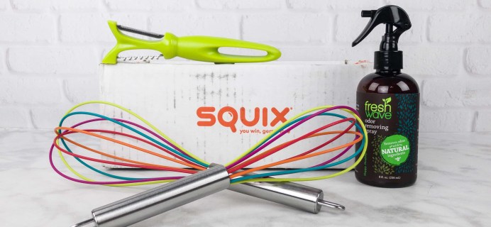 Squix FREE Trial Box Review – 3 Items $2.95 Shipped!