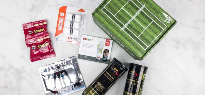 Tennis Trunk August 2017 Subscription Box Review & Coupon