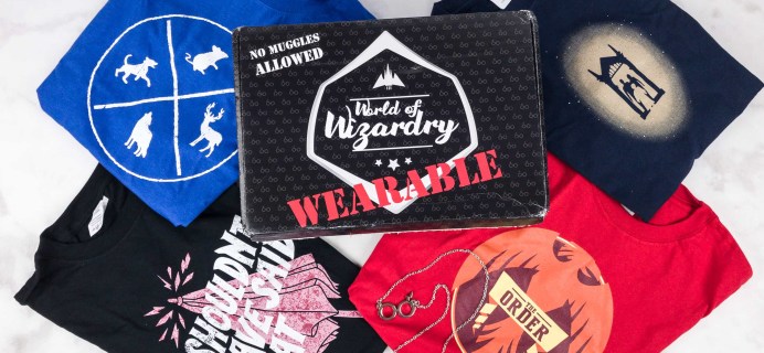 Geek Gear World of Wizardry Wearables Subscription Box Review + Coupon – June 2017