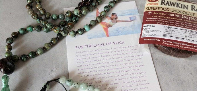 Yogi Surprise Jewelry Box Subscription Review – September 2017