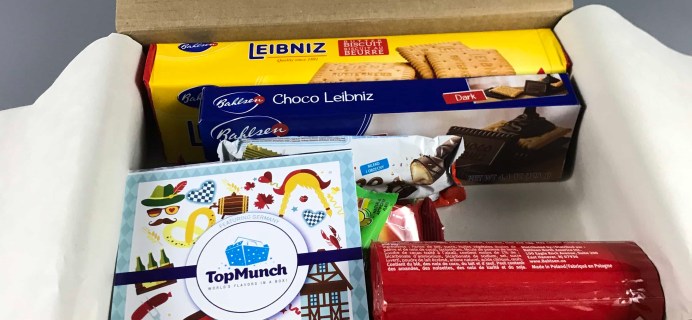 TopMunch September 2017 Subscription Box Review + Coupon – Germany
