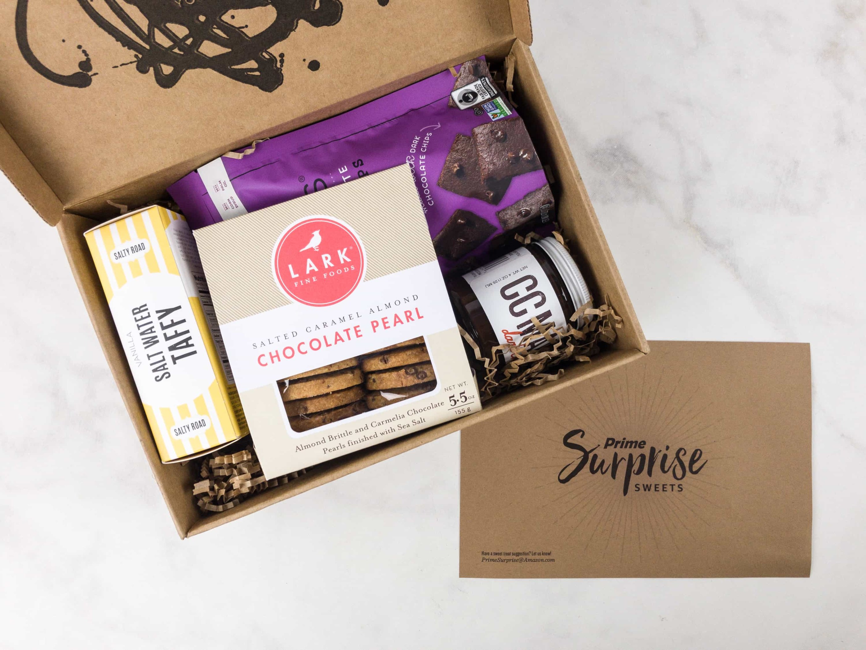 Amazon Prime Surprise Sweets Box September 2017 Review - Hello Subscription