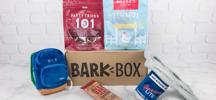Barkbox September 2017 Subscription Box Review + Coupon