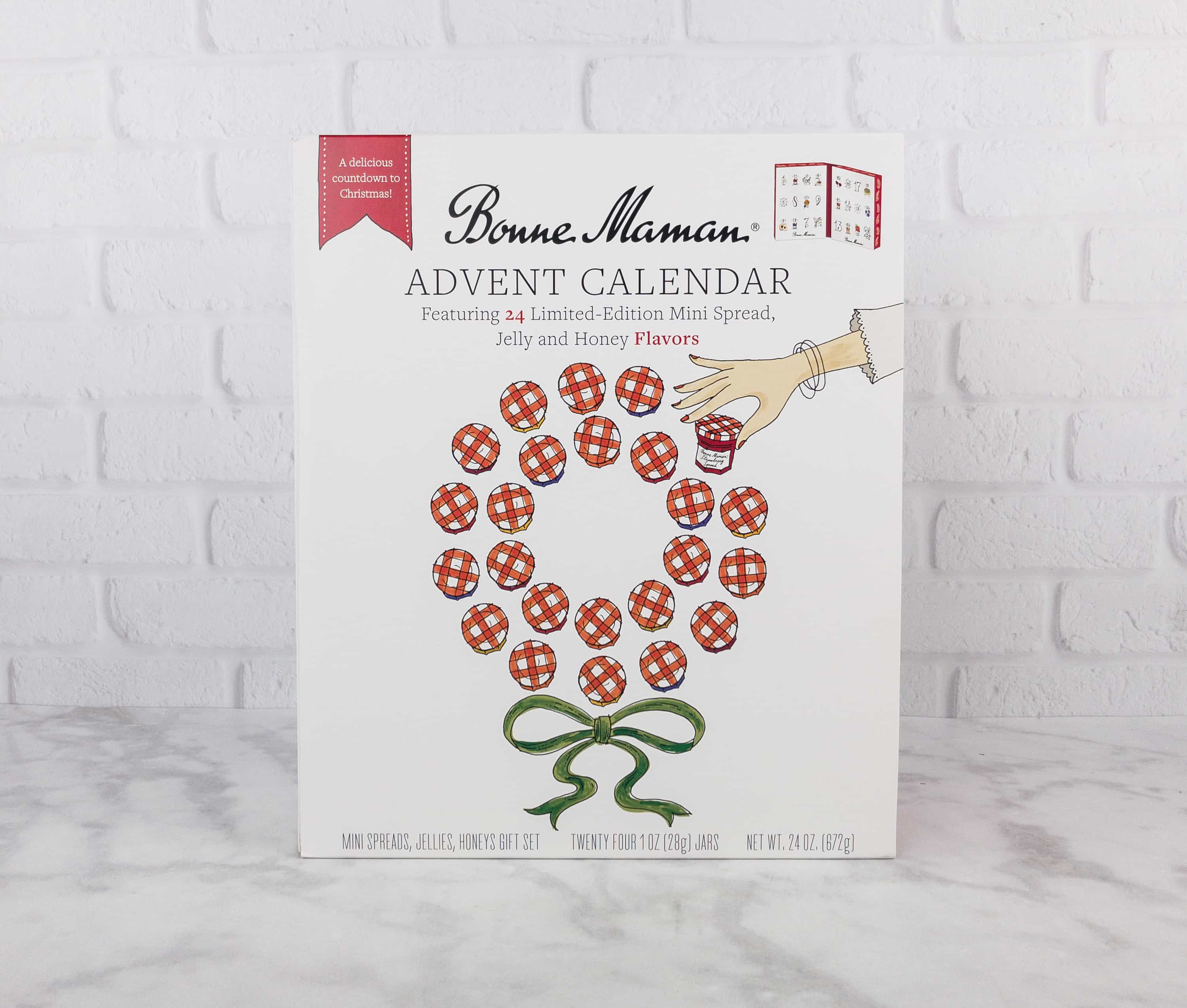 Bonne Maman Advent Calendar Mini Review 2017 Hello Subscription