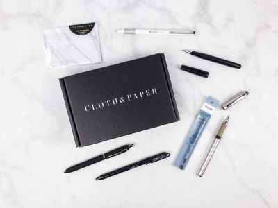 CLOTH & PAPER September 2017 Penspiration Subscription Box Review + Coupon!