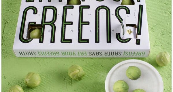 Eat Your Greens Chocolate Sprout Advent Calendar Available Now!
