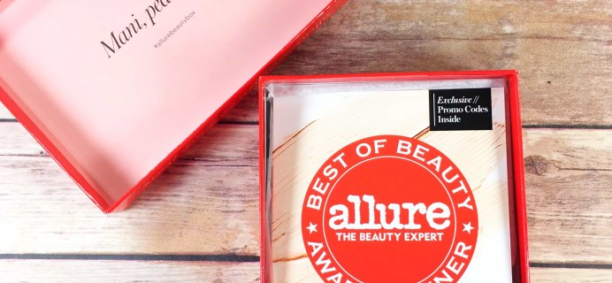 Allure Beauty Box September 2017 Subscription Box Review & Coupon