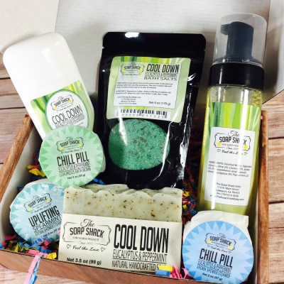 The Soap Shack Spoil Me Club September 2017 Subscription Box Review + Coupon