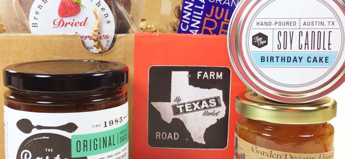 My Texas Market July 2017 Subscription Box Review & Coupon