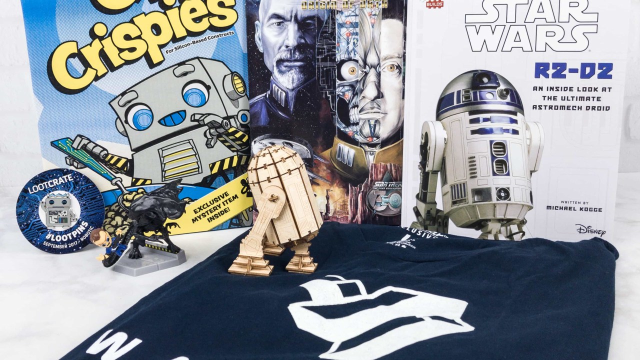 Loot Crate September 2017 Review Coupons Robotic Hello Subscription