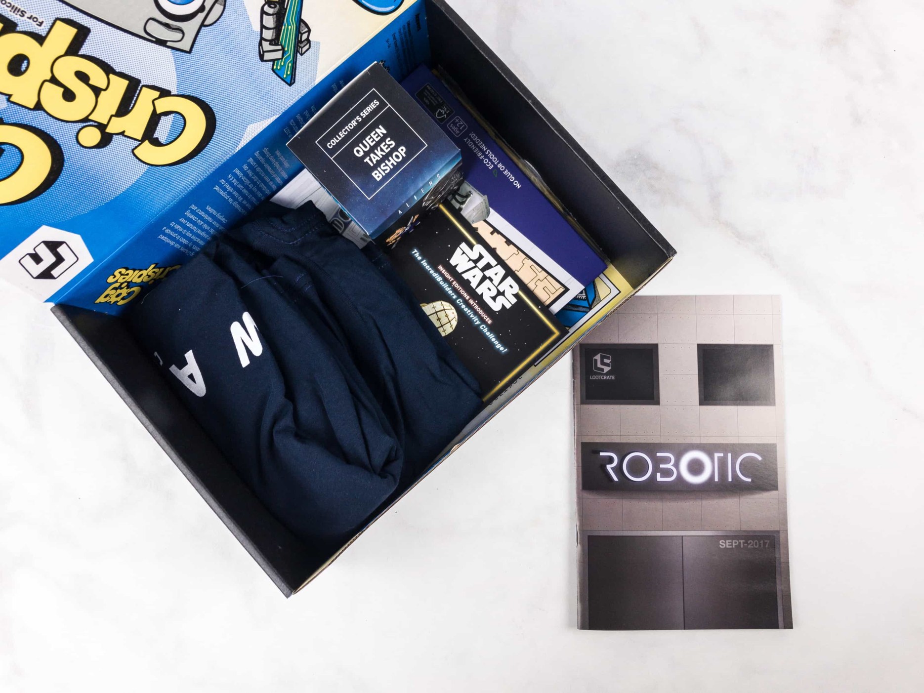 Loot Crate September 2017 Review + Coupons ROBOTIC Hello Subscription