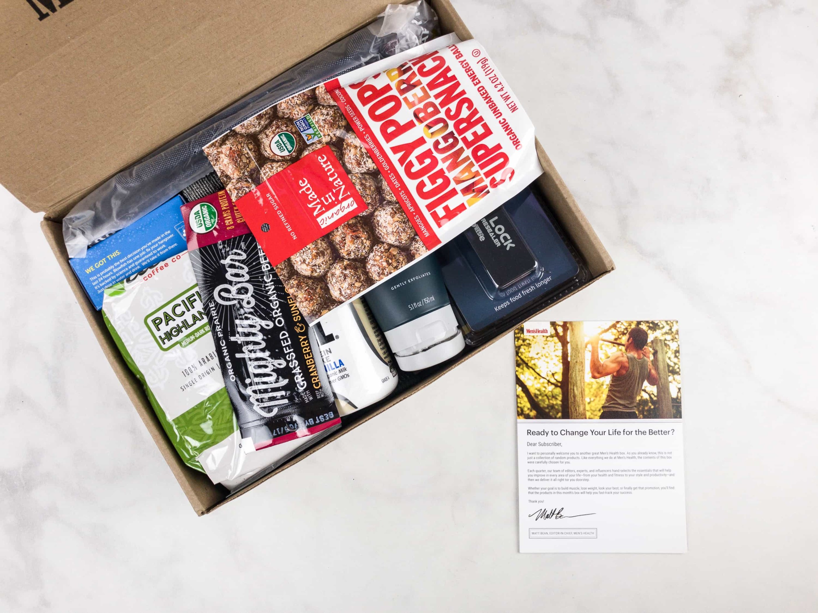 Men’s Health Box Fall 2017 Subscription Box Review - Hello Subscription