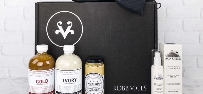 Robb Vices September 2017 Subscription Box Review + Coupon