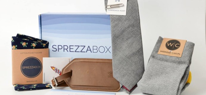 SprezzaBox Subscription Box Review + Coupon – August 2017