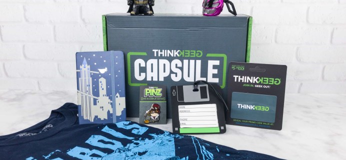 ThinkGeek Capsule August 2017 Subscription Box Review
