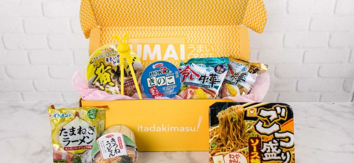 Umai Crate August 2017 Subscription Box Review + Coupon