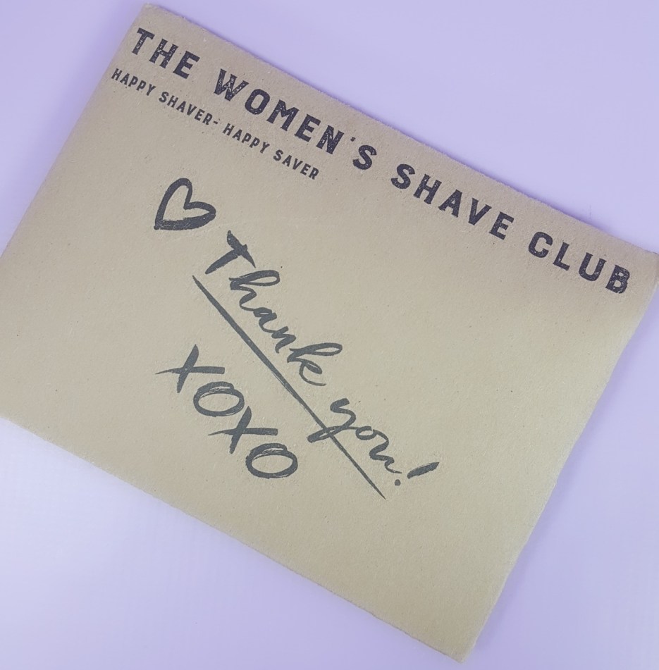 WSC The Women’s Shave Club September 2017 2 Subscription Box Review
