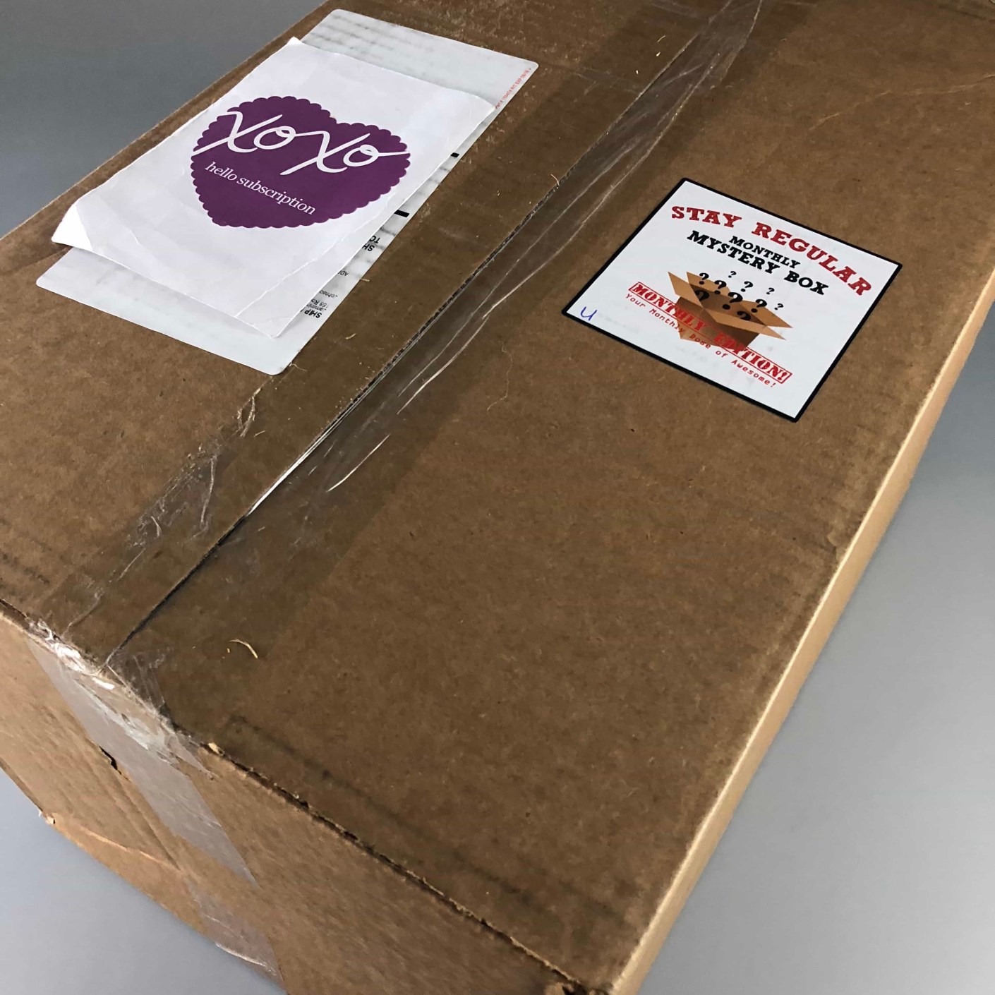 Stay Regular Monthly Mystery Box September 2017 Subscription Box Review