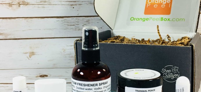 Orange Peel Box October 2017 Subscription Box Review + Coupon