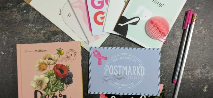 PostBox Subscription Box Review + Coupon – October 2017