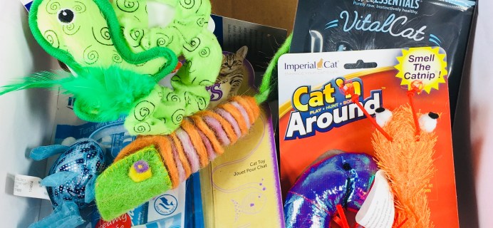 PetGiftBox October 2017 Cat Subscription Box Review + 50% Off Coupon