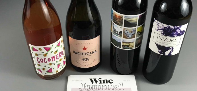 Winc September 2017 Subscription Box Review & $22 Off Coupon