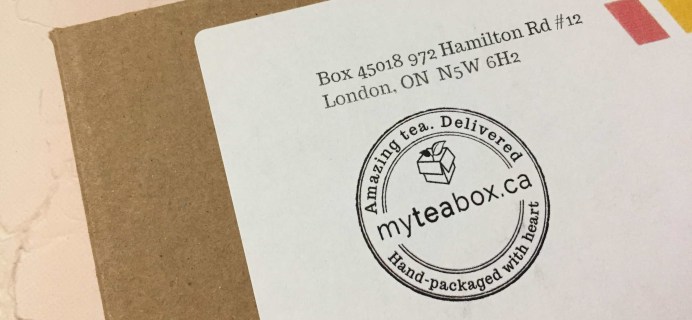 MyTeaBox October 2017 Subscription Box Review