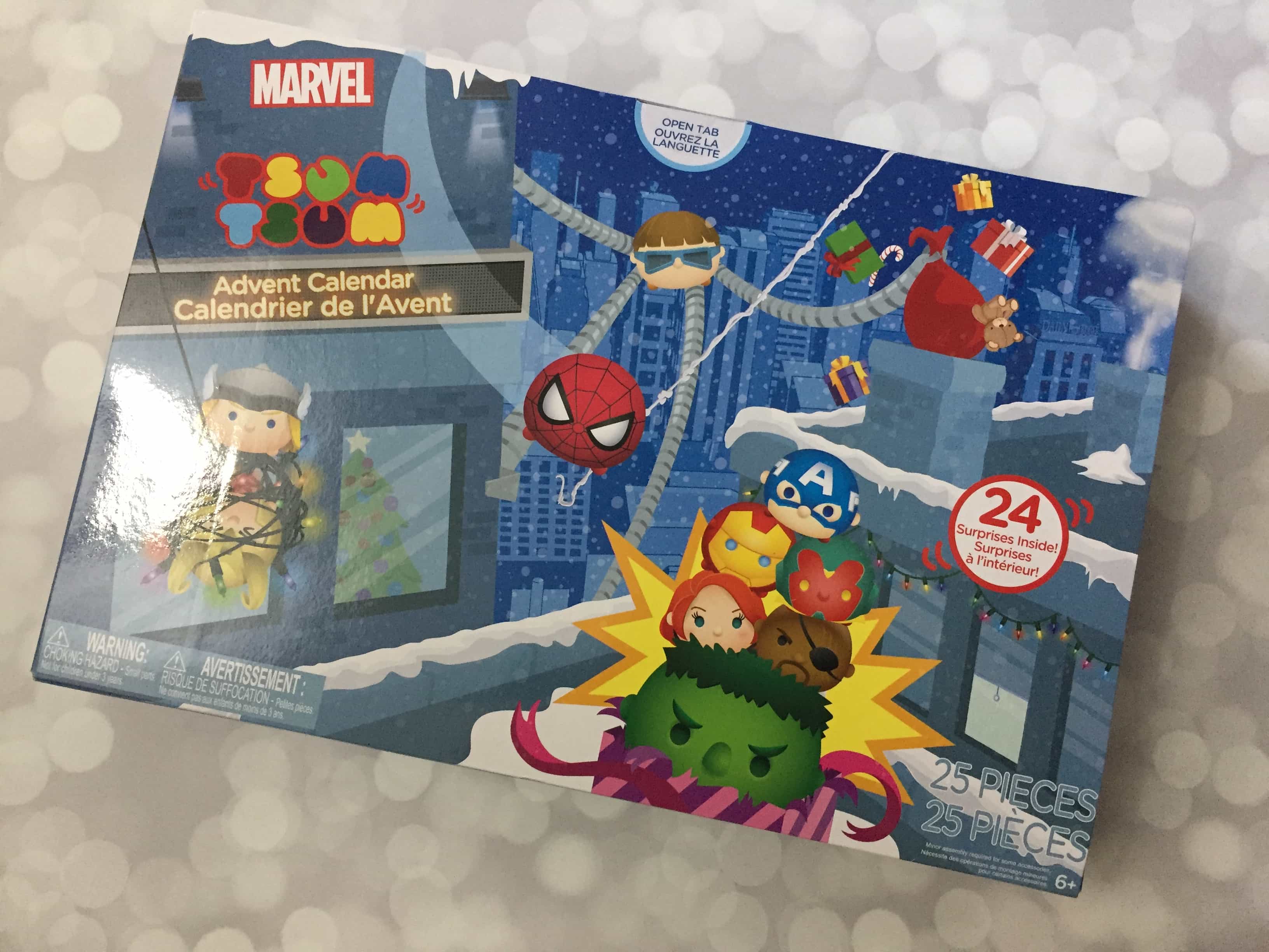 2017 Disney Marvel Tsum Tsum Advent Calendar Mini Review Hello