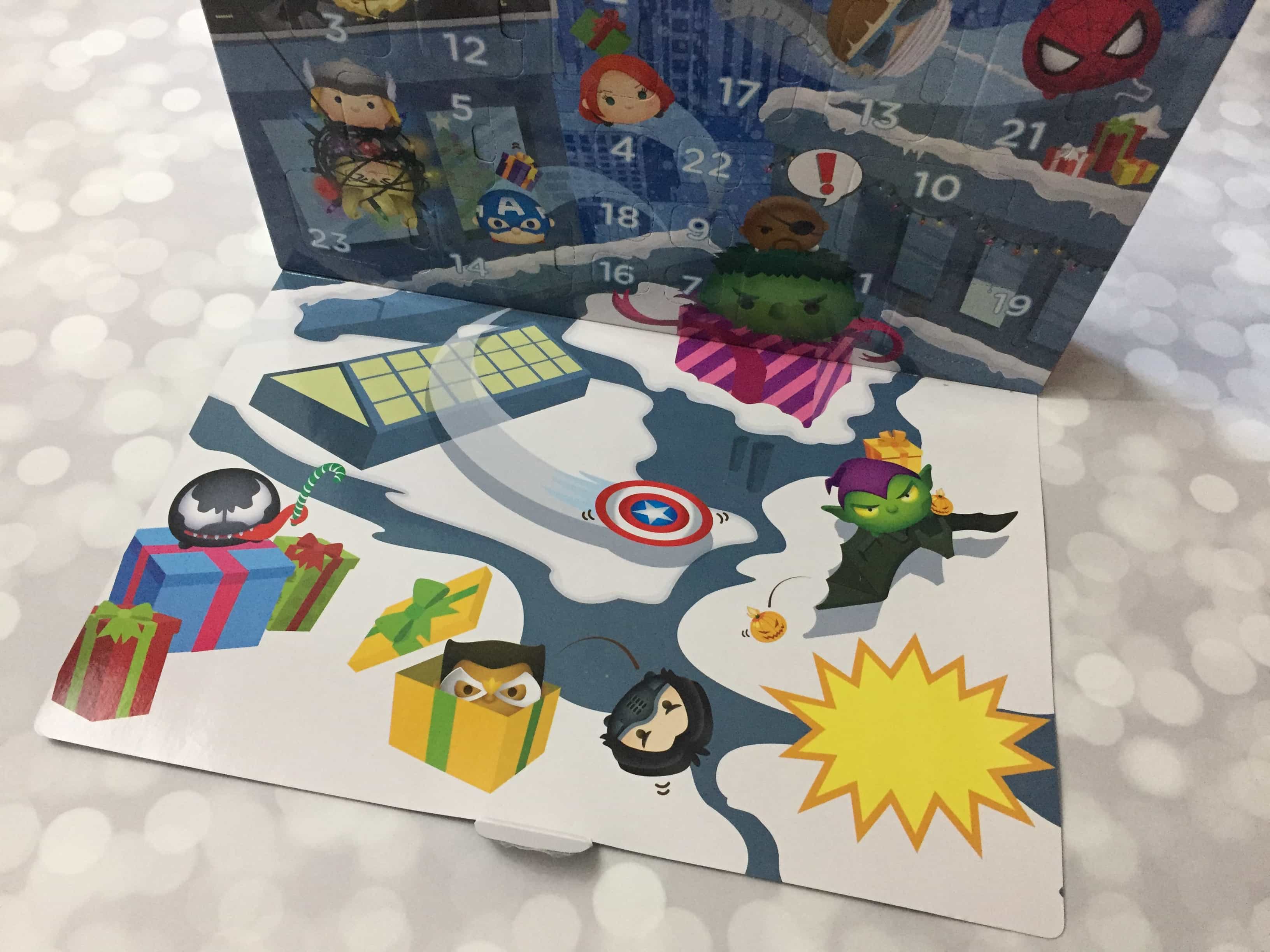2017 Disney Marvel Tsum Tsum Advent Calendar Mini Review - Hello