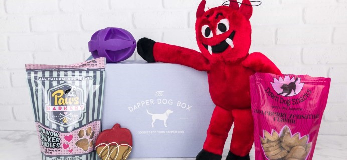 The Dapper Dog Box October 2017 Subscription Box Review + Coupon