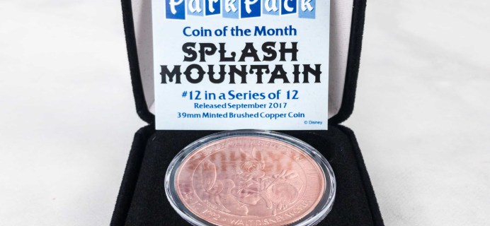 Disney Park Pack Coin Edition October 2017 Subscription Box Review