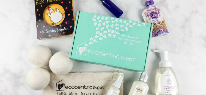 Ecocentric Mom October 2017 Subscription Box Review + Coupon