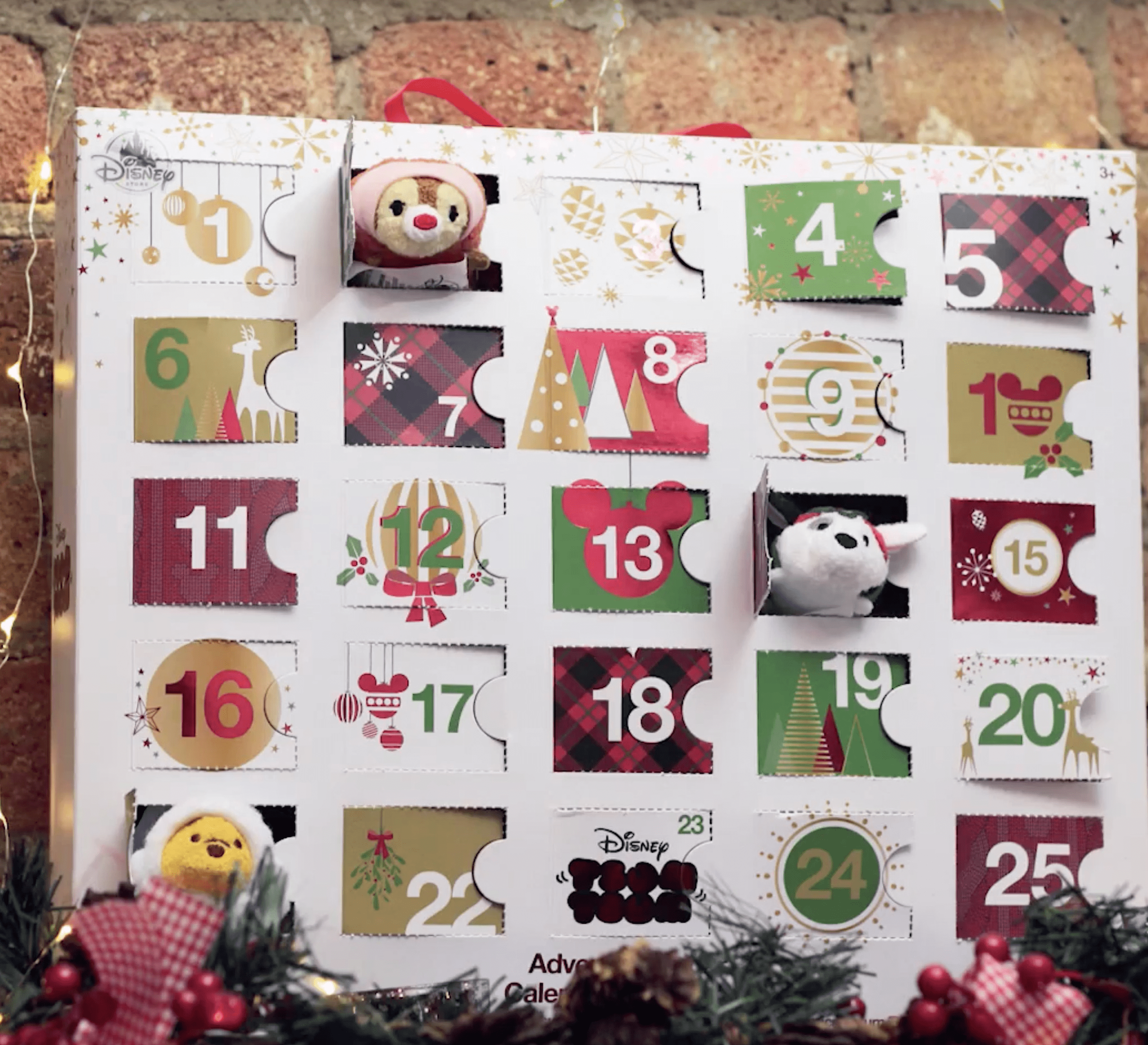 tsum tsum plush advent calendar