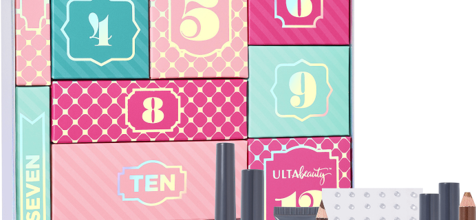 Ulta 12 Days of Beauty Advent Calendar 2017 Available Now + Coupon!