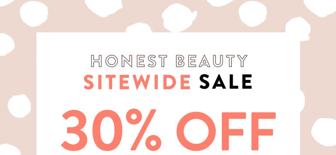 Honest Beauty Coupon: Save 30% Sitewide!