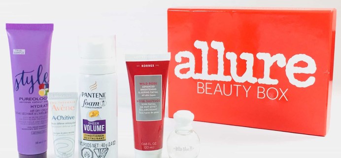 Allure Beauty Box October 2017 Subscription Box Review & Coupon