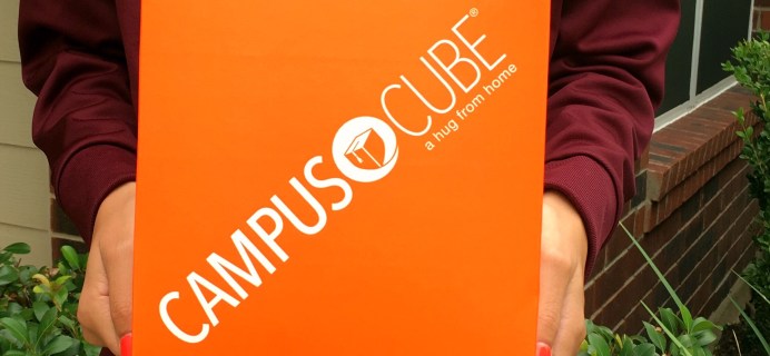CampusCube College Care Package October 2017 Girls Cube Review + Coupon!