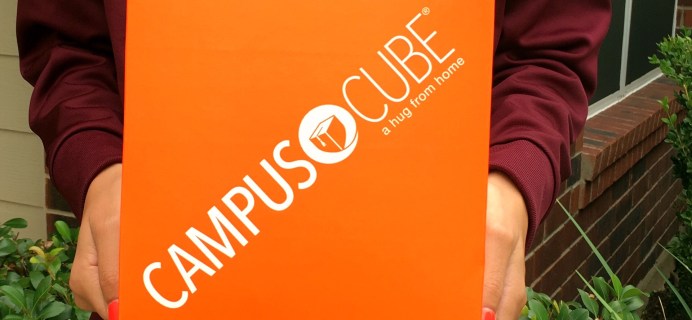 CampusCube College Care Package October 2017 Girls Cube Review + Coupon!