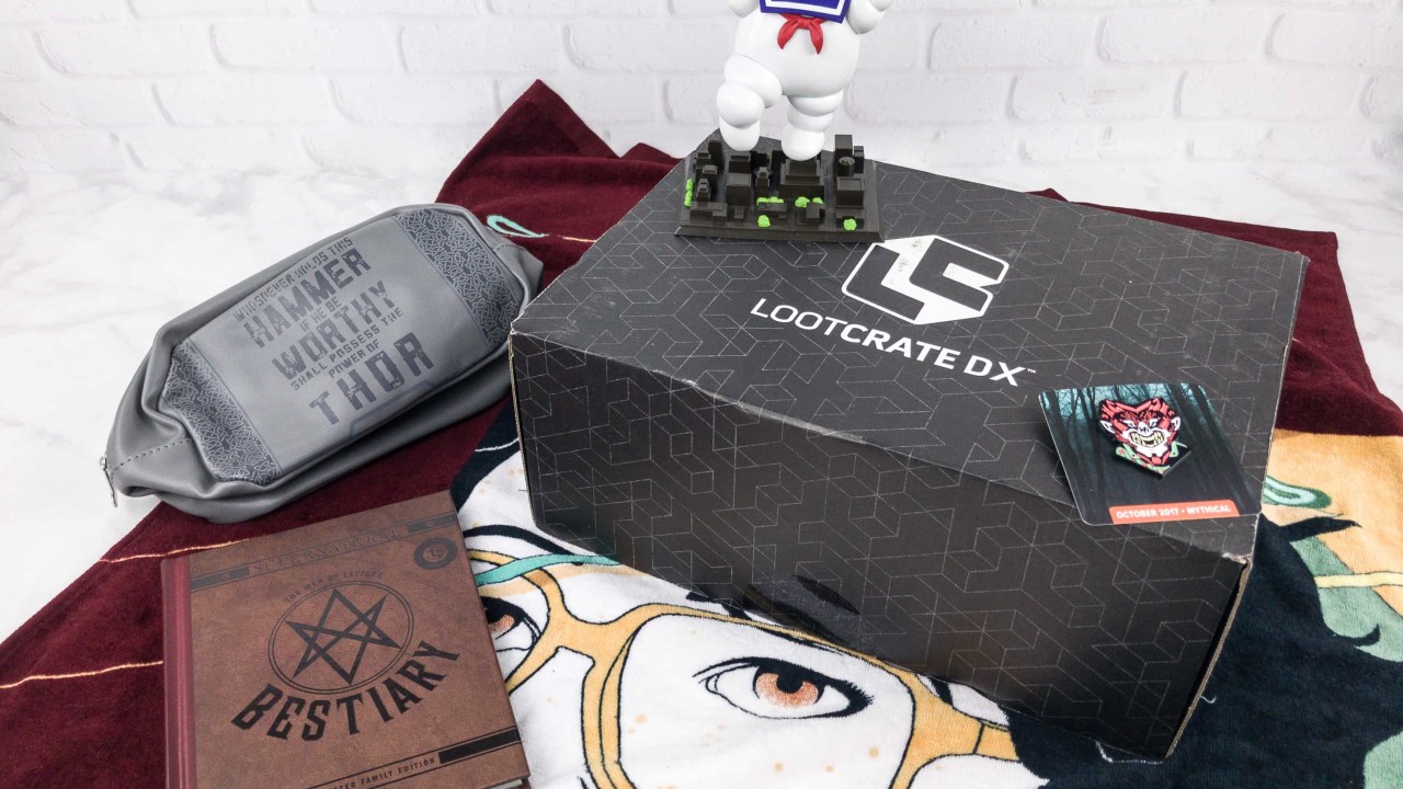 Loot Crate Dx October 2017 Subscription Box Review Coupon Hello Subscription