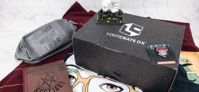 Loot Crate DX October 2017 Subscription Box Review & Coupon