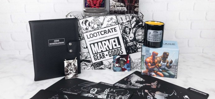 Marvel Gear + Goods September 2017 Subscription Box Review + Coupon!