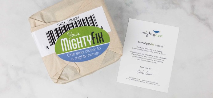 Mighty Fix October 2017 Subscription Box Review + 70% Coupon