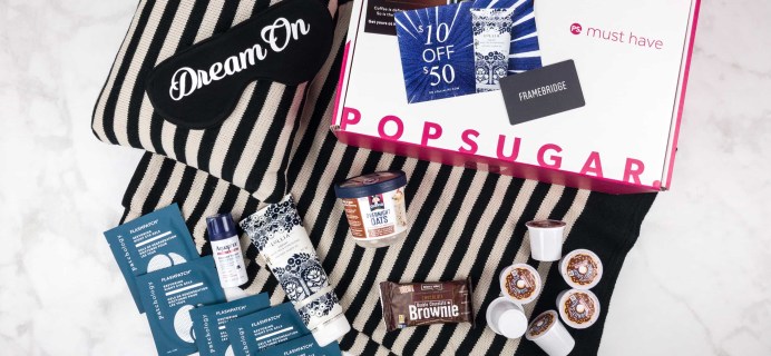 POPSUGAR Must Have Box October 2017 Review & Coupon