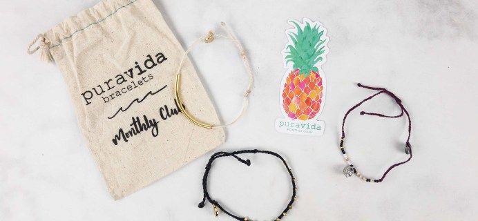 Pura Vida Monthly Club November 2017 Subscription Box Review