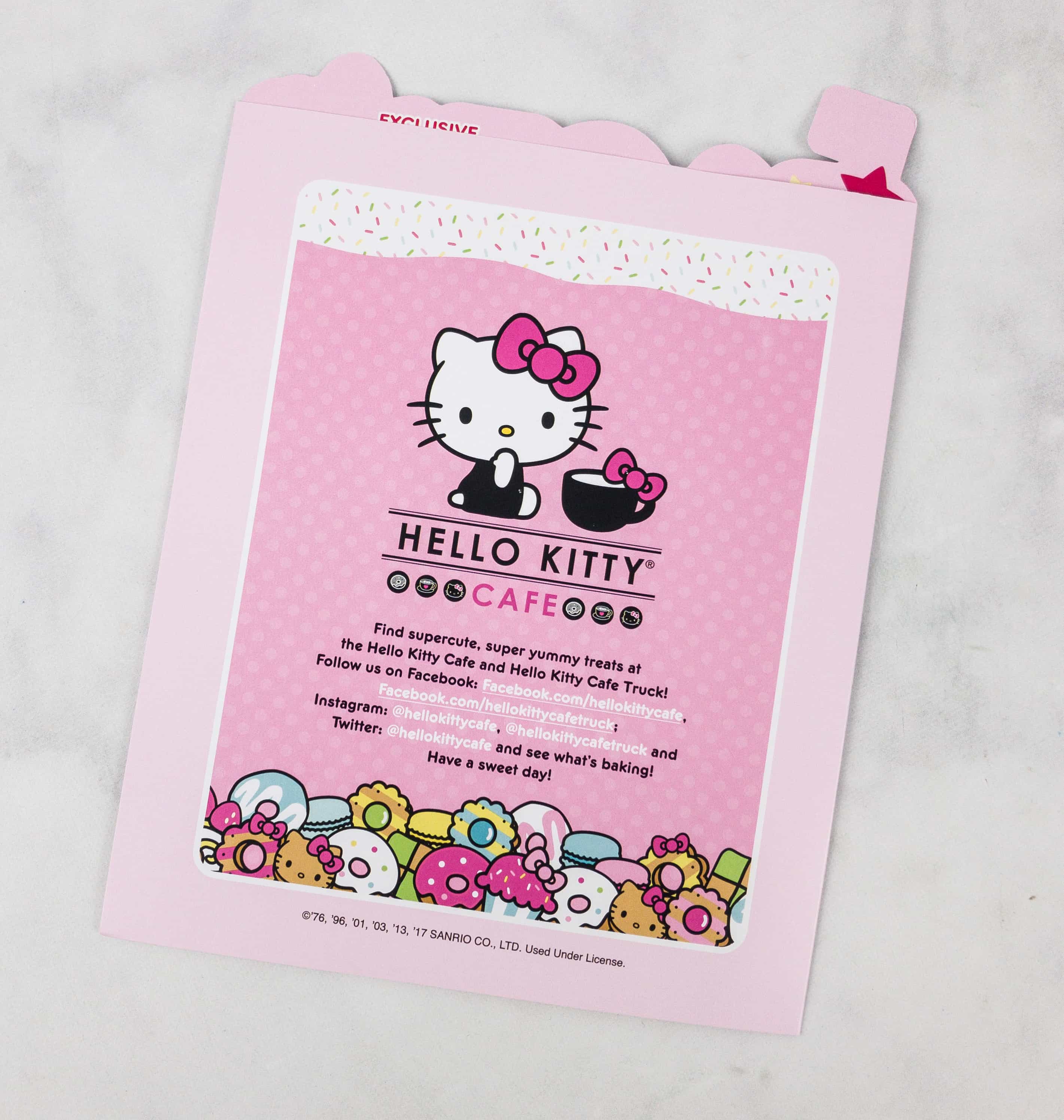 Sanrio Small Gift Crate Fall 2017 Subscription Box Review - Hello ...