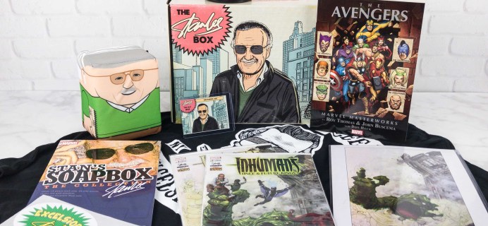 The Stan Lee Box September 2017 Subscription Box Review + Coupon!