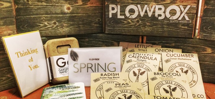PlowBox Subscription Box Sunday Coupon: Save 20% on any subscription!