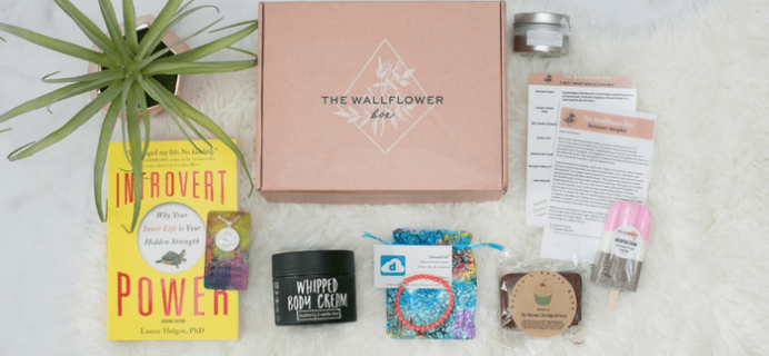 The Wallflower Box 2017 Black Friday Coupon: Get 20% Off Your First Box!