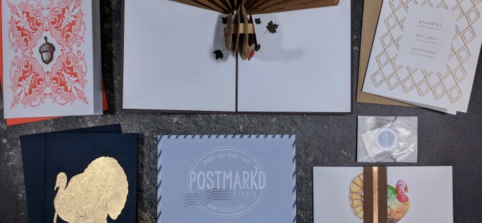 Postmark’d Studio PostBox 2017 Cyber Monday Coupon: FREE Gift or FREE Month With Longer Subscription!