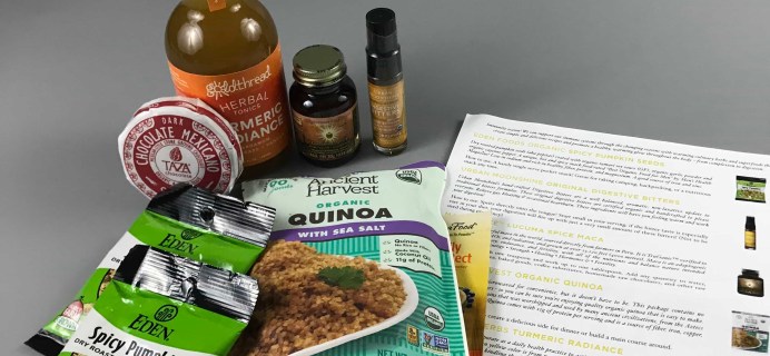 Rosehive Superfoods Box November 2017 Subscription Box Review + Coupon